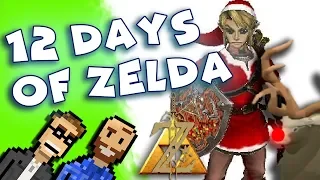 12 Days of Zelda - Funny Zelda Christmas song sung by Ted and Peter! | The Basement