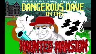 Dangerous Dave in the Haunted Mansion - Level 1 (1991) [MS-DOS]