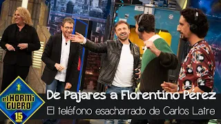 José Mota y Arturo Valls se dejan llevar en El teléfono escacharrado de Carlos Latre - El Hormiguero