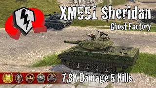 XM551 Sheridan  |  7,8K Damage 5 Kills  |  WoT Blitz Replays