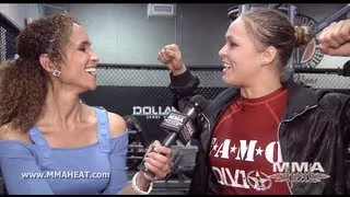 Strikeforce's Ronda Rousey on What She Learned From Nick Diaz + Challenging Miesha Tate