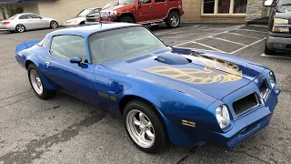 1976 Pontiac Trans Am SOLD for $13,900 Maple Motors