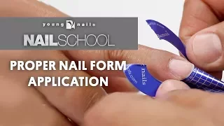 YN NAIL SCHOOL - PROPER NAIL FORM APPLICATION