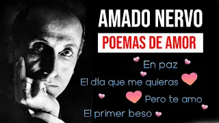 ❤️ AMADO NERVO - 10 love poems in spanish with subtitles