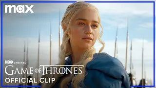 Daenerys Targaryen Takes Control of The Unsullied | Game of Thrones | Max