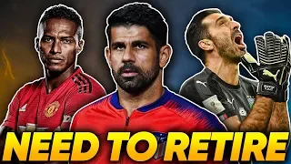 Players Who NEED To Retire XI | Buffon, Ibrahimovic & Costa