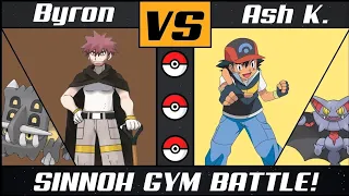 Ash vs Byron | Amv | #pokemon #ash #ashvsbyron #gliscor #chimchar