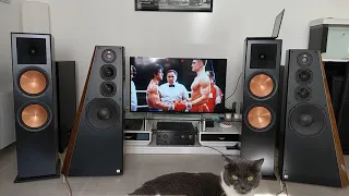 Klipsch rf7 mk3 VS Jbl ti5000 Who Is Knock Out !!!