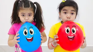 Suri and Annie Pretend Play with Magic Balloons Fun Playtime for Kids