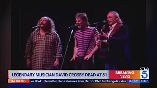 David Crosby dies at 81