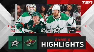 HIGHLIGHTS: Game 6 -- Dallas Stars vs. Minnesota Wild