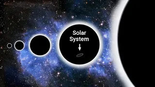 Epic Black Hole Size Comparison