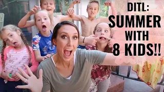 Summer with 8 Kids! Day In The Life with Jordan Page and Family