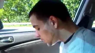 Orlando Shaving in My Car