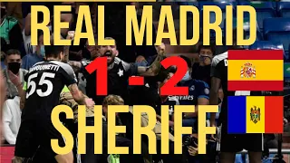 SOC! Real Madrid Batuta Acasa de Moldovenii de la Sheriff. Real Madrid 1 - 2 Sheriff