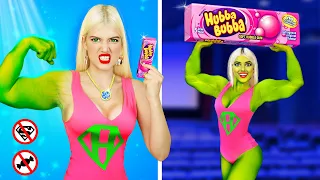 How To SNEAK Superheroes into the Movies! Funny Situations with Sneak Food Hacks by RATATA COOL