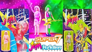 **see newer video** Super7 ReAction Figures for Jem and the Holograms