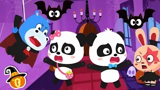 Baby Panda's Halloween Night | Halloween Cartoon | Halloween Makeup | Halloween Songs | BabyBus