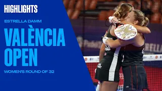 Highlights 🚺  Round of 32 (1) Estrella Damm València Open 2022