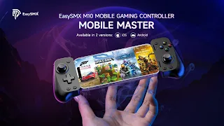 Introducing EasySMX M10: The Mobile Gaming Controller with Hall Effect Joysticks for iOS & Android