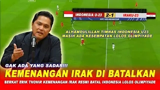 🔴KETIBAN DURIAN RUNTUH !! Indonesia LOLOS Masuk Olimpiyade,Kemenangan Irak Di Batalkan -Harapan sy