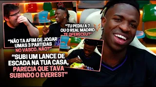 O DIA QUE O VINÍCIUS JR APARECEU NA LIVE DO CASIMIRO | Cortes do Casimito