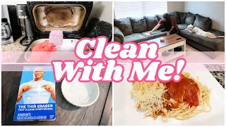 NEW CLEAN WITH ME | WHOLE HOUSE CLEANING MOTIVATION | Rach Plus Five