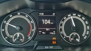 Skoda Kamiq 2020 1.5 TSI 150KM 0-100km/h acceleration