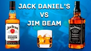 Jack Daniels vs Jim Beam - Обзор и Сравнение (Джек Дэниелс и Джим бим)