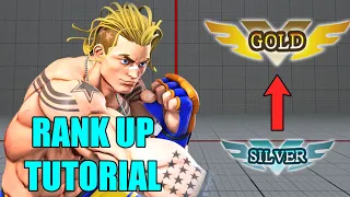 Luke Silver to Gold! Rookie To Diamond SFV Luke Tutorial