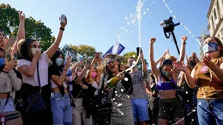 Celebrations in the US as Joe Biden wins Presidential Election