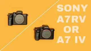 Sony A7R V vs Sony A7 IV???  Which one should YOU get?!?