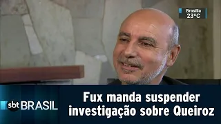 STF suspende investigação sobre Fabrício Queiroz | SBT Brasil (17/01/19)