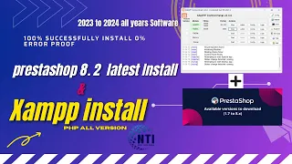 how to install prestashop 8.1.2 & xampp in windows 10 /11 Full step-by-step 100% 🤩 without any error