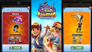 Subway Surfers World Tour 2024 Underwater Electra Vs Finn Vs Cathy Vs Jake