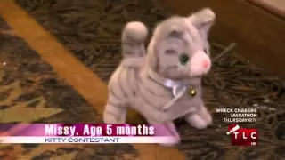 Makenzie from Toddlers & Tiaras coaches her kitten Missy