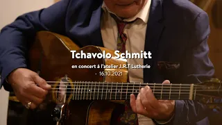 Tchavolo blues - Tchavolo Schmitt en live à l'atelier JRT Lutherie