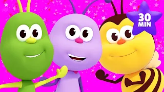 Learn - Sing and Dance with Little Bugs! #2 🐞 MIX 🌈 FOR KIDS | Bichikids in English