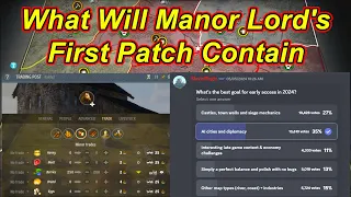 Manor Lord's 1st Patch Contents???   | Flesson19