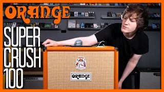 NEW, AFFORDABLE ORANGE AMP! Super Crush 100 - Orange Amps Demo