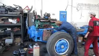 1977 Volvo F89 engine first start