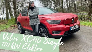 🔋 2022 Volvo XC40 Electric Single Motor (170 kW) Test: Frühlingsreichweite [4K] - Autophorie