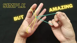 The simple Trick but so Amazing. Tutorial Rubber Band Magic Trick.