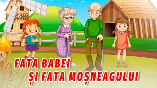 Fata babei și fata moșneagului de Ion Creangă | Poveste în limba română | VIO MINI CLUB