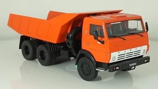 КАМАЗ-5511 самосвал 1:43 (анс автомобиль на службе) масштабная модель автолегенды ссср / Model KAMAZ