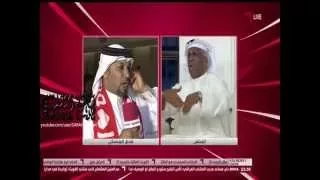 مشادة قويه بين حمود سلطان وحارس مرمى االبحرين السابق حمد الرويعي # خليجي 22