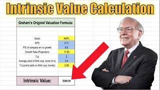 How to Calculate the Intrinsic Value of a Stock like Benjamin Graham! (Step by Step)