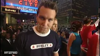 Blink-182 Arriving at the 1999 MTV VMAs