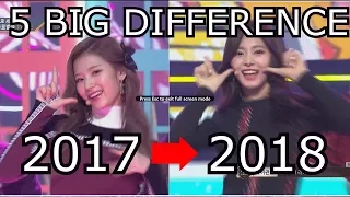 5 Best Part Switch in New Year 2018 TWICE Likey 😍😍 #SatzuIsReal