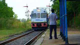 El Regreso del Tren de Prueba a Pinamar CAF 593 - Madariaga Guido Parravicini Lezama Adela y Gándara
